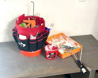 Painters Bucket With Supplies