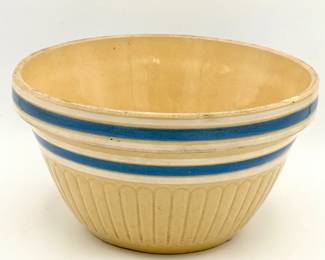 Vintage Yellowware Stoneware Bowl