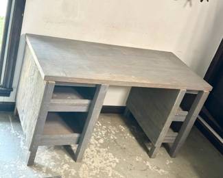 Grey Wooden Desk
