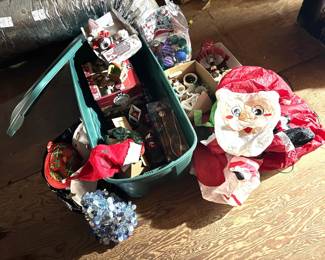 Holiday Mystery Lot Feat - Inflatable Santa