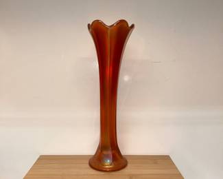 Imperial Glass "Morning Glory" swung vase ($55 or best offer)