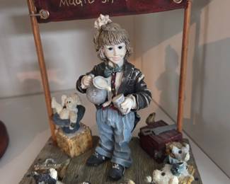 The Boyds Collection "The Magic Show At 4" Figurine