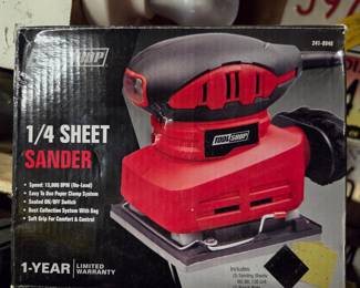 Tool Shop 1/4 Sheet Sander