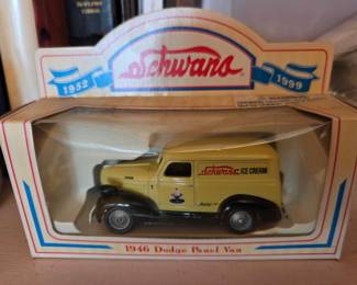 Ertl Schwan's 1946 Dodge Panel Van Die-Cast Toy