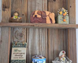 Assorted Decorative Figurines and Collectible Boxes Collection