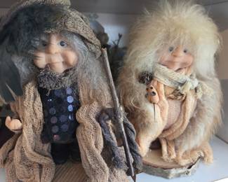 Vintage NyForm Troll Dolls