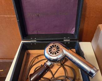 Vintage Star-Rite Electric Hair Dryer with Case