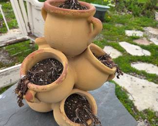 Terracotta Strawberry Jar Planter