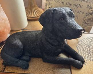 Hi-Line Gift Ltd. Black Labrador Retriever Figurine