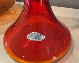 Blenko "Shot Glass" Decanter by Wayne Husted