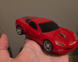 Red Chevrolet Corvette C6 Road Mice Wireless USB Mouse