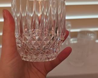 Crystal Decanter and Tumbler Set