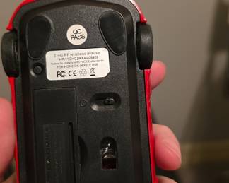 Red Chevrolet Corvette C6 Road Mice Wireless USB Mouse