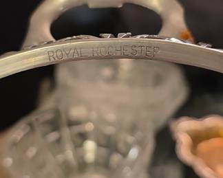 Royal Rochester Silver Plated Serving Tray