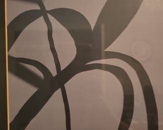 Abstract Botanical Framed Print