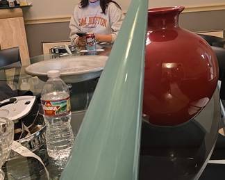 Mid-Century Modern Ceramic Vase - OLJARU