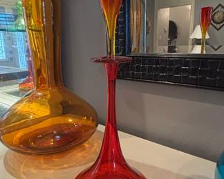 Blenko "Shot Glass" Decanter by Wayne Husted