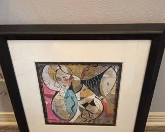 Noel "Douceur" Painting on Paper