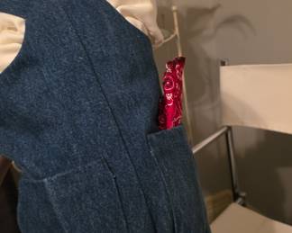 Homemade Fabric Doll with Removable Clothes