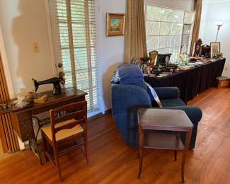 Antique Singer Sewing Machine desk