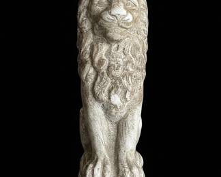 Vintage Lion Statue