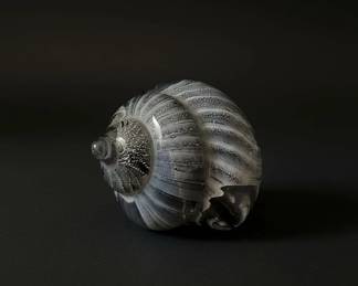 Mlers Sea Shell Art Crystal Paperweight