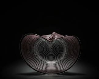 Murano Glass Zanfirico Swirl Bowl