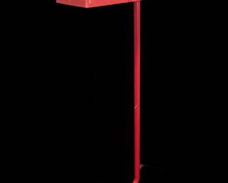 Red Tensator Style Desk Lamp