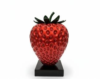 XXL Strawberry Sculpture By MATIN KLEIN