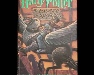 Harry Potter and the Prisoner of Azkaban First American Edition, First Printing