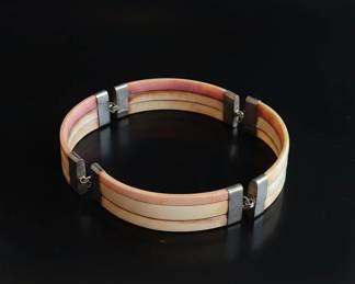 Vintage Layered Bakelite Collier