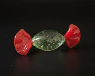 Murano Style Glass Candy Figurine