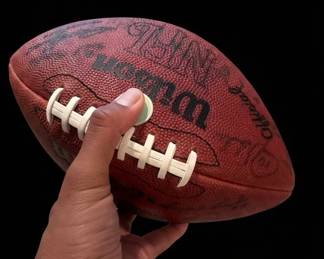 Autographed NFL Football B