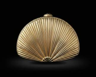 Vintage Judith Leiber "Fan" Evening Clutch