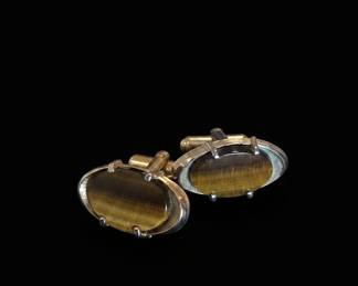 Tigers Eye Cufflinks
