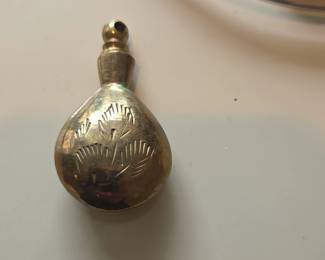 Brass Perfume Bottle Pendant