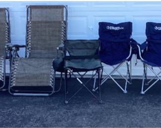 Summertime Collection of Lawn/Patio/Camp Chairs