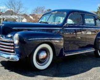 1946 Ford Super Deluxe Classic 4 Door Sedan with Additional Parts