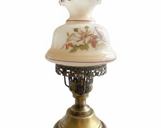 Assorted Table Lamps (Cut Crystal, Floral Accent, and Figural)