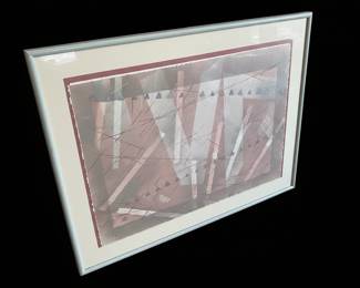 Abstract Geometric Print by C. Boone