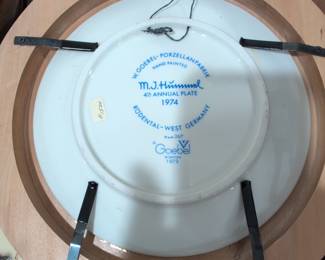 Goebel M.J. Hummel Annual Plate