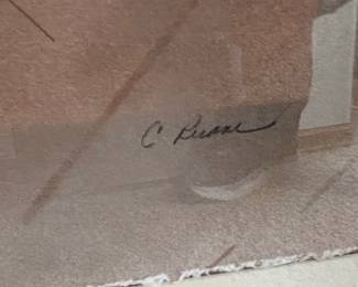 Abstract Geometric Print by C. Boone