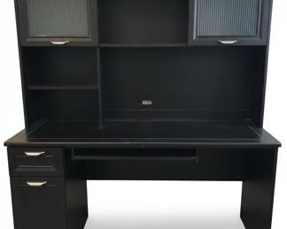 Realspace Magellan Performance L-Shaped Desk with Hutch