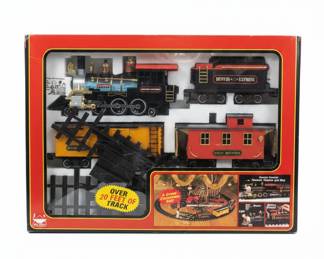 New Bright "The Rocky Mountain Railroad" Express Train Set