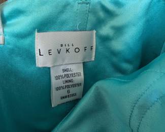 Bill Levkoff Strapless Ruched Cocktail Dress