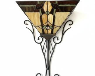 Tiffany Style Stained Glass Sconce Lamp