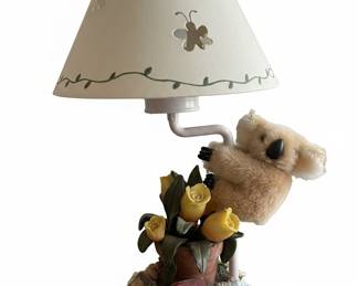 Assorted Table Lamps (Cut Crystal, Floral Accent, and Figural)