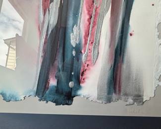 Abstract Mixed Media Artwork by T. Poduska