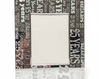 25th Anniversary Photo Frame