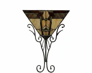 Tiffany Style Stained Glass Sconce Lamp